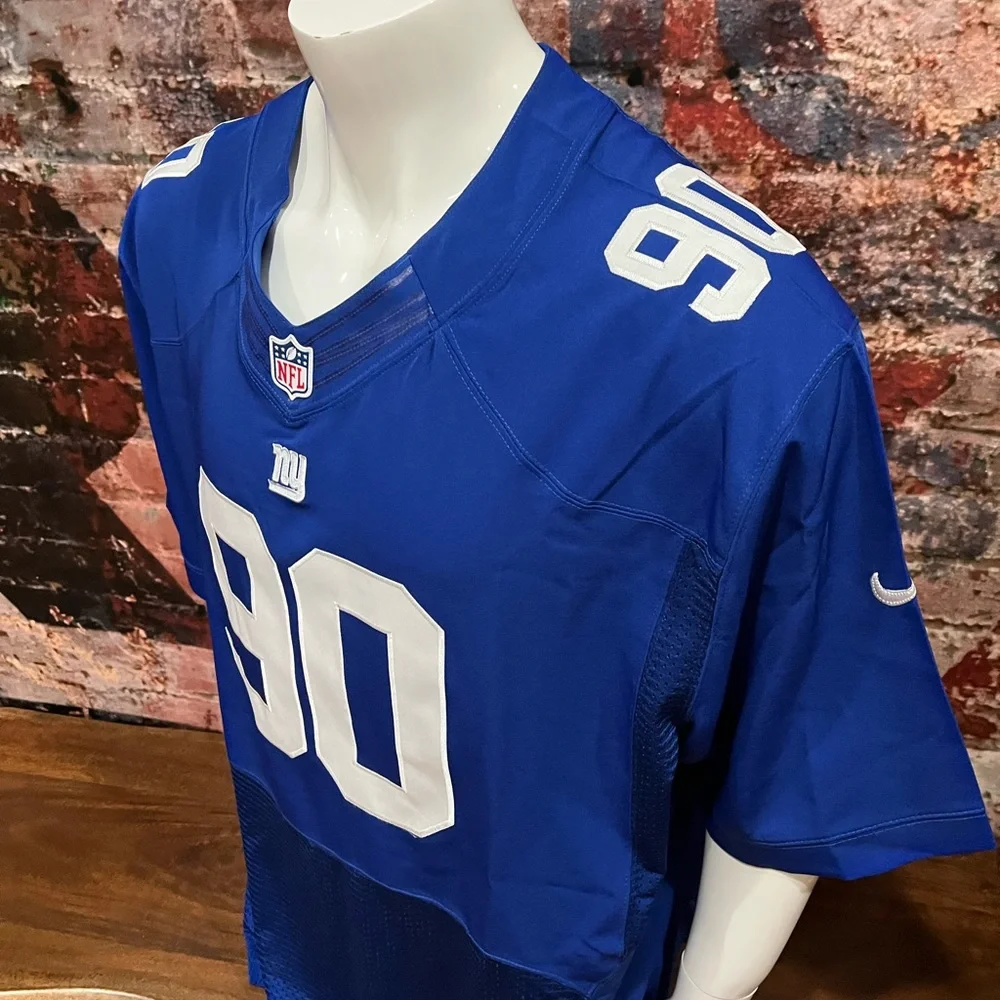 JASON PIERRRE-PAUL EMBROIDERED NEW YORK GIANTS JERSEY GREAT CONDITION - Picture 6 of 6